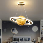 Suspension LED pour chambre d’enfant, 50 cm, Venus et Jupiter, planète, contrôle via APP ou télécommande – Image 5