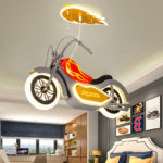 Suspension LED pour chambre d’enfant, Moto Racer, contrôle via APP ou télécommande – Image 6