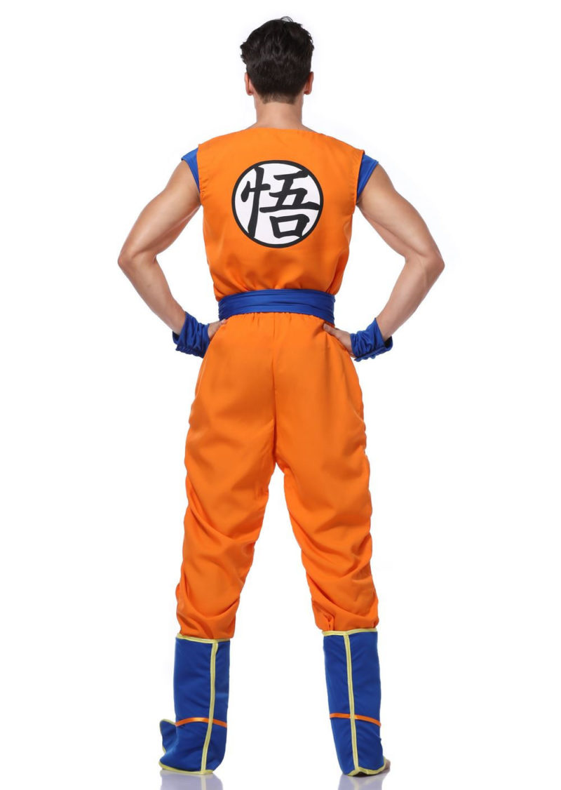 Hb24f21d6bd514ddf9e1c4de0c378510aA Costume de Son Goku, Piccolo, Kamé Sennin, Dragon Ball, avec perruque – Image 3