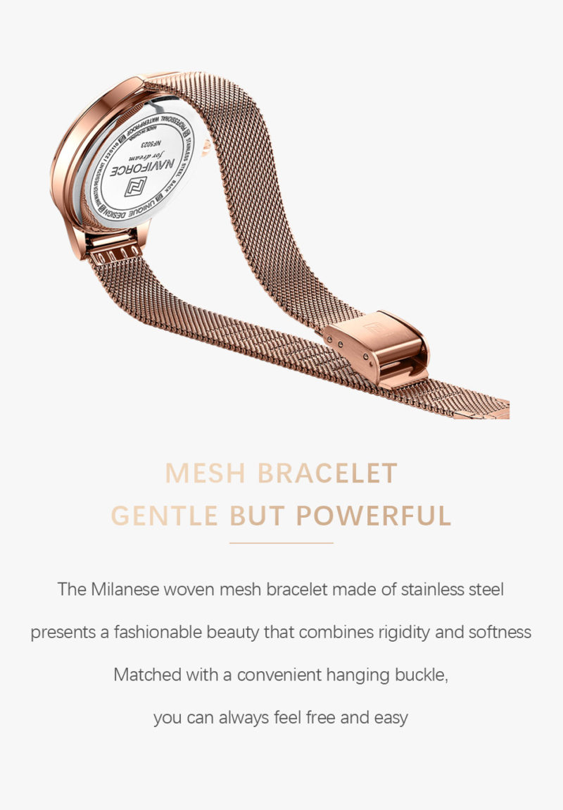 S075e62e327c0413b85334560a71a8cacN Montre-bracelet à Quartz pour femme, en acier inoxydable, analogique – Image 7