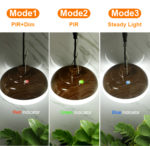 Lampe solaire à LED, suspension pour extérieur, étanche IP55, 2000 lumens, avec télécommande – Image 8