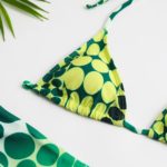Ensemble maillot de bain et jupe de plage, imprimé retro – Image 12