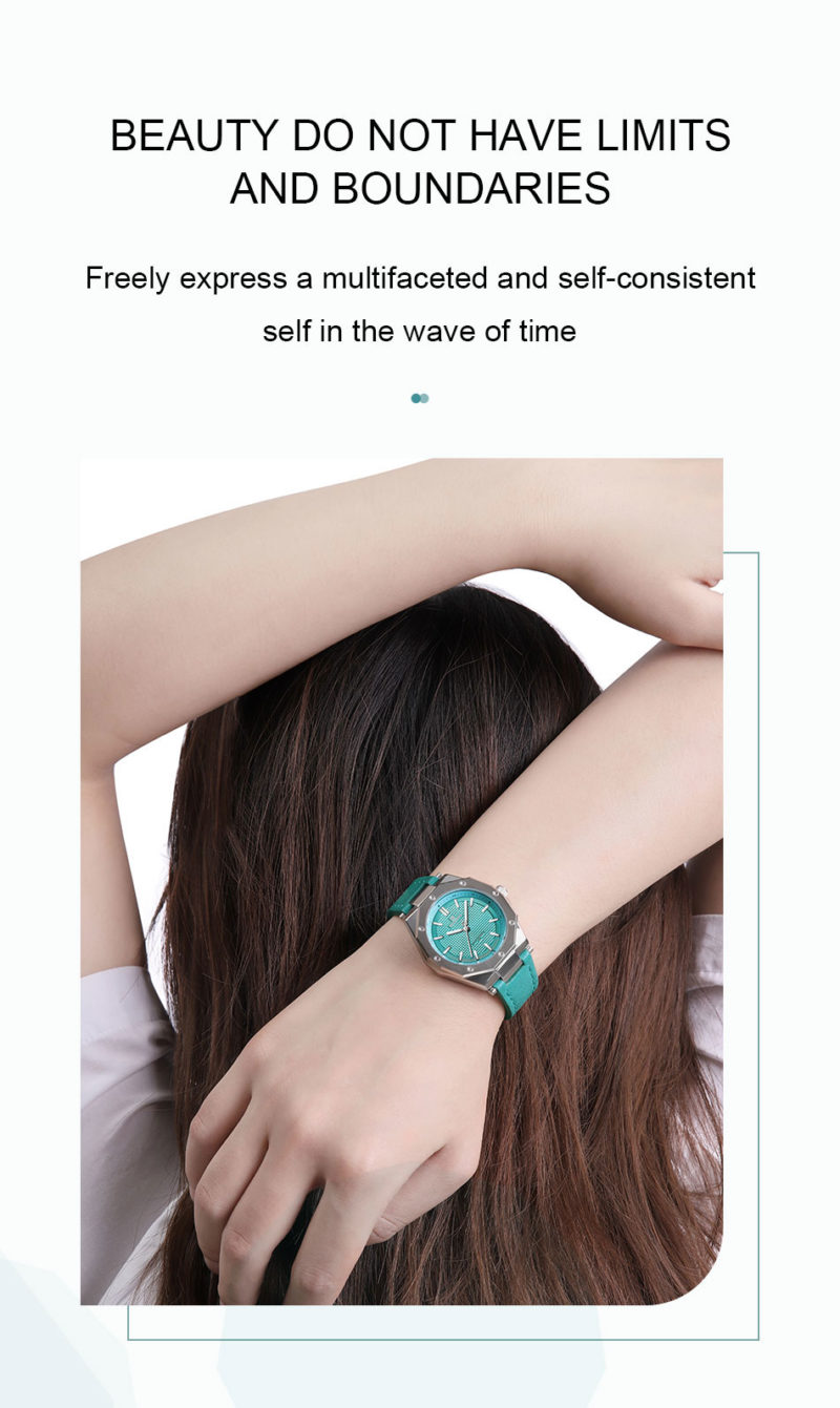 Montre-bracelet à Quartz pour femme, étanche, luminous, analogique – Image 5