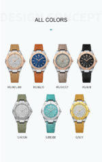 Montre-bracelet à Quartz pour femme, étanche, luminous, analogique – Image 4