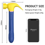 Marteau magique, Vibromasseur 4 en 1, pour couple, rechargeable – Image 13