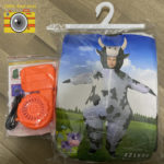 Costume gonflable d'une vache des alpes, déguisement – Image 4