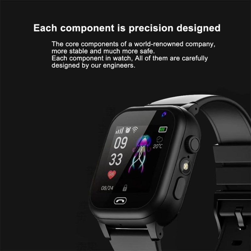 148678-3q4ras.jpg Montre connectée S30 pour enfant, étanche, SOS, localisation GPS, appel vidéo, carte SIM – Image 6