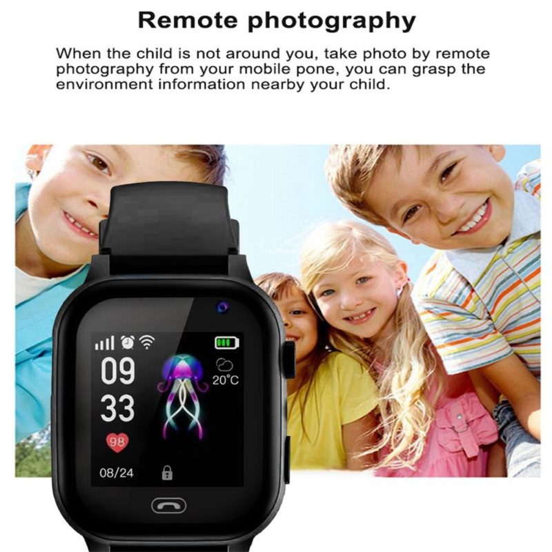 148678-bdwcg7.jpg Montre connectée S30 pour enfant, étanche, SOS, localisation GPS, appel vidéo, carte SIM – Image 5