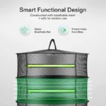 Filet de séchage en maille pour herbes, pliable, avec sac de rangement – Image 3