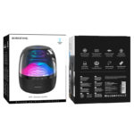 Enceinte Bluetooth sans fil portable, 10W RMS, son stéréo, basse, avec lumière LED – Image 10