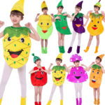 Costume de fruits, légumes et climat, pour enfant et adulte, déguisement