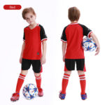 Ensemble maillot et short de football pour enfant à personnaliser, séchage rapide et respirant – Image 19