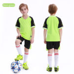 Ensemble maillot et short de football pour enfant à personnaliser, séchage rapide et respirant – Image 18
