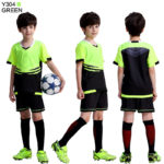 Ensemble maillot et short de football pour enfant à personnaliser, séchage rapide et respirant – Image 7