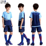 Ensemble maillot et short de football pour enfant à personnaliser, séchage rapide et respirant – Image 6