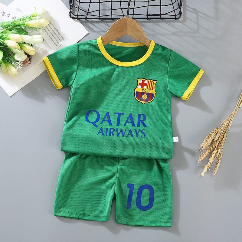 Ensemble maillot et short de football pour enfant, à séchage rapide et respirant – Image 4