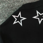 T-Shirt en coton imprimé, col rond, Étoiles – Image 4