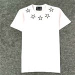 T-Shirt en coton imprimé, col rond, Étoiles – Image 2