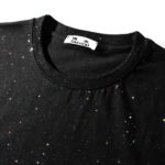 T-Shirt en coton imprimé, col rond, Cosmos – Image 4