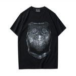 T-Shirt en coton imprimé, col rond, The King