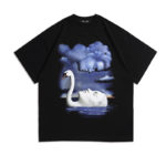 T-Shirt en coton imprimé, col rond, The lady of the lake