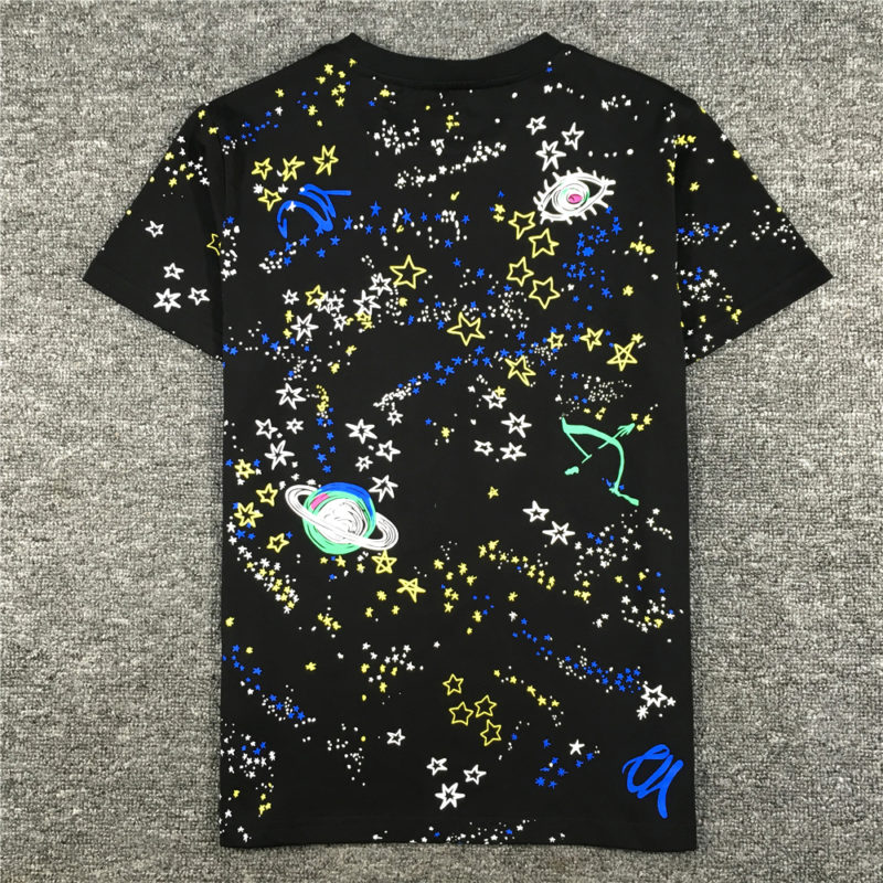 T-Shirt en coton imprimé, col rond, Space Ride – Image 5