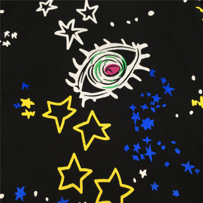 T-Shirt en coton imprimé, col rond, Space Ride – Image 2