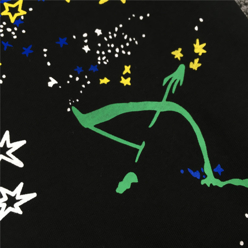 T-Shirt en coton imprimé, col rond, Space Ride – Image 4