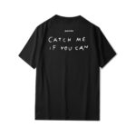 T-Shirt en coton imprimé, col rond, Stay Punk – Image 2