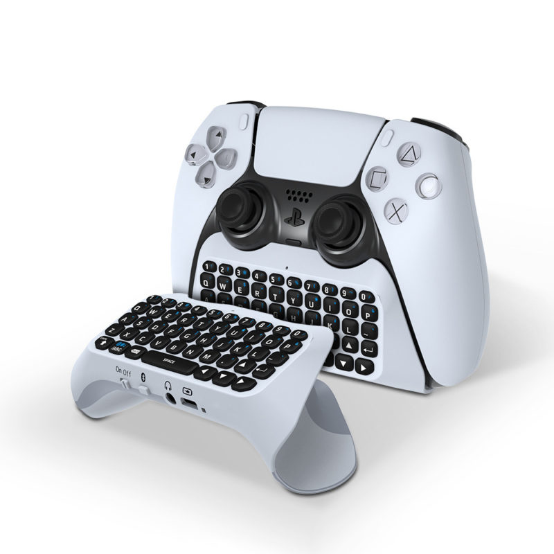 Mini clavier pour manette de jeu PS5, Bluetooth, avec prise audio 3.5 mm, Playstation 5 – Image 3