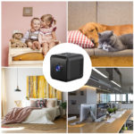 Mini caméra de surveillance Wifi, 1080P, avec vision nocturne et capteur de mouvement, avec carte MicroSD 64GB – Image 2