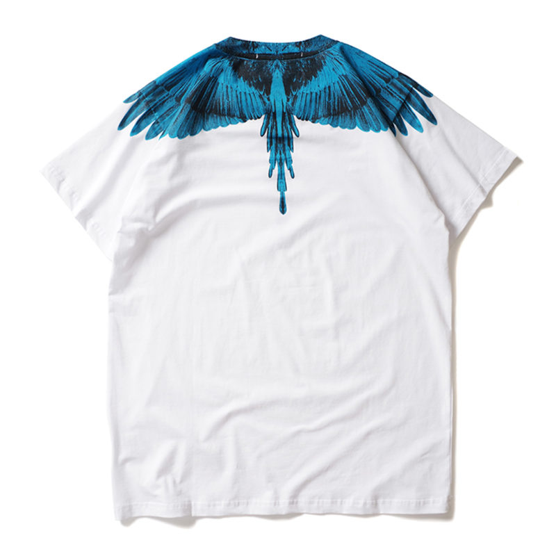 T-Shirt en coton imprimé, col rond, Aigle royal – Image 4