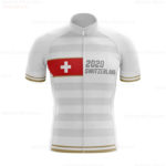 Maillot de cyclisme à manches courtes pour homme, respirant, séchage rapide, Suisse – Image 4