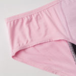 Lot de 3 culottes menstruelles pour adolescente, 4 couches, antifuite, coton modal – Image 4