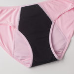 Lot de 3 culottes menstruelles pour adolescente, 4 couches, antifuite, coton modal – Image 2