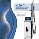 Machine amincissante 4 en 1, rouleau sous vide, cavitation, réduction de la cellulite, équipement de beauté