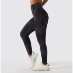 Legging taille haute, léopard, élastique, effet Push Up – Image 9