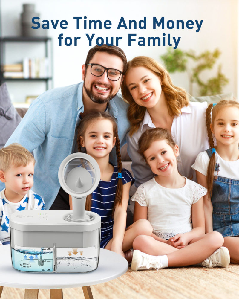 Nettoyeur d'oreille électrique à eau, lavage des oreilles, 4 niveaux de pression, doux et sans danger – Image 2