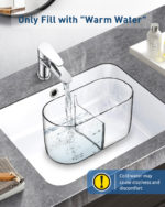 Nettoyeur d'oreille électrique à eau, lavage des oreilles, 4 niveaux de pression, doux et sans danger – Image 6