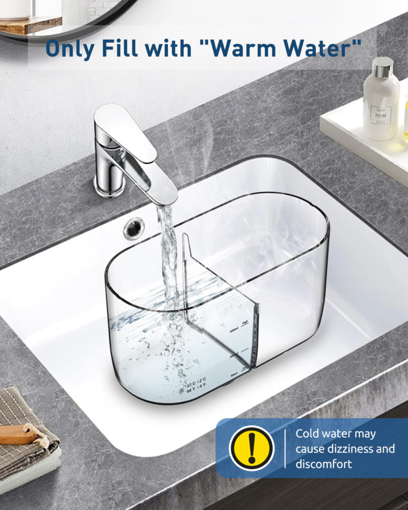 Nettoyeur d'oreille électrique à eau, lavage des oreilles, 4 niveaux de pression, doux et sans danger – Image 6