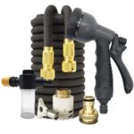 Kit de tuyau d'arrosage flexible et extensible, de 5 à 30 m, pour le jardin et le nettoyage – Image 2