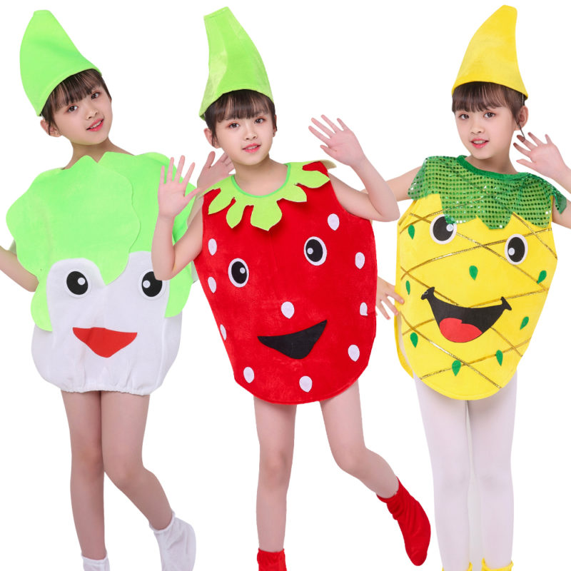 Costume de fruits, légumes et climat, pour enfant et adulte, déguisement – Image 4
