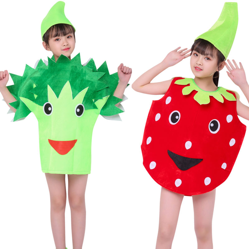 Costume de fruits, légumes et climat, pour enfant et adulte, déguisement – Image 3