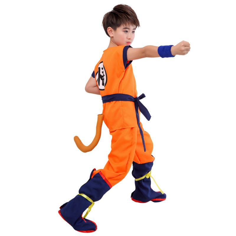 Costume de San Goku DBZ, pour enfant et adulte, déguisement complet – Image 2