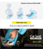 Poussette bébé multifonctionnelle 4 en 1, siège auto, pour 0 à 3 ans – Image 7