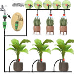 Système d'irrigation automatique avec minuterie, goutte à goutte, de 5 à 50 m – Image 3