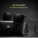 Lunettes de soleil retro, polarisées, anti-éblouissement, anti-rayonnement, UV400 – Image 5