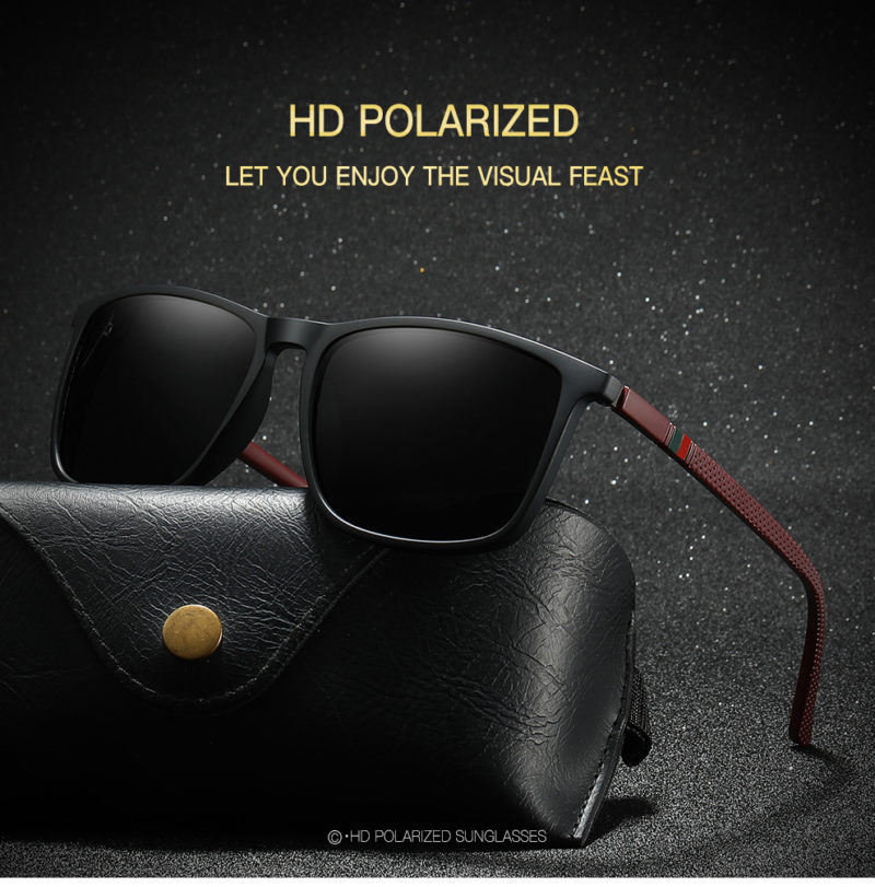 Lunettes de soleil retro, polarisées, anti-éblouissement, anti-rayonnement, UV400 – Image 5