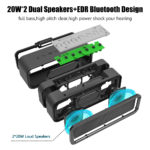 Enceinte Bluetooth portable, Wake 1983, 50W RMS, étanche IPX7, haute puissance – Image 8