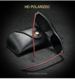 Lunettes de soleil retro, polarisées, anti-éblouissement, anti-rayonnement, UV400 – Image 4